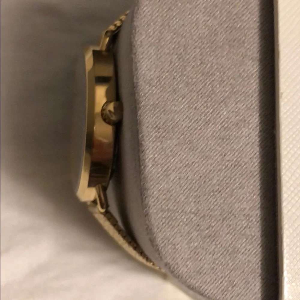 Authentic Michael Kors Portia mesh bracelet watch